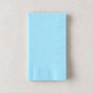 Personalized Pastel Blue Paper Hand Towels, Set of 100