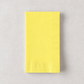 Personalized Pale Yellow Paper Hand Towels, Set of 100