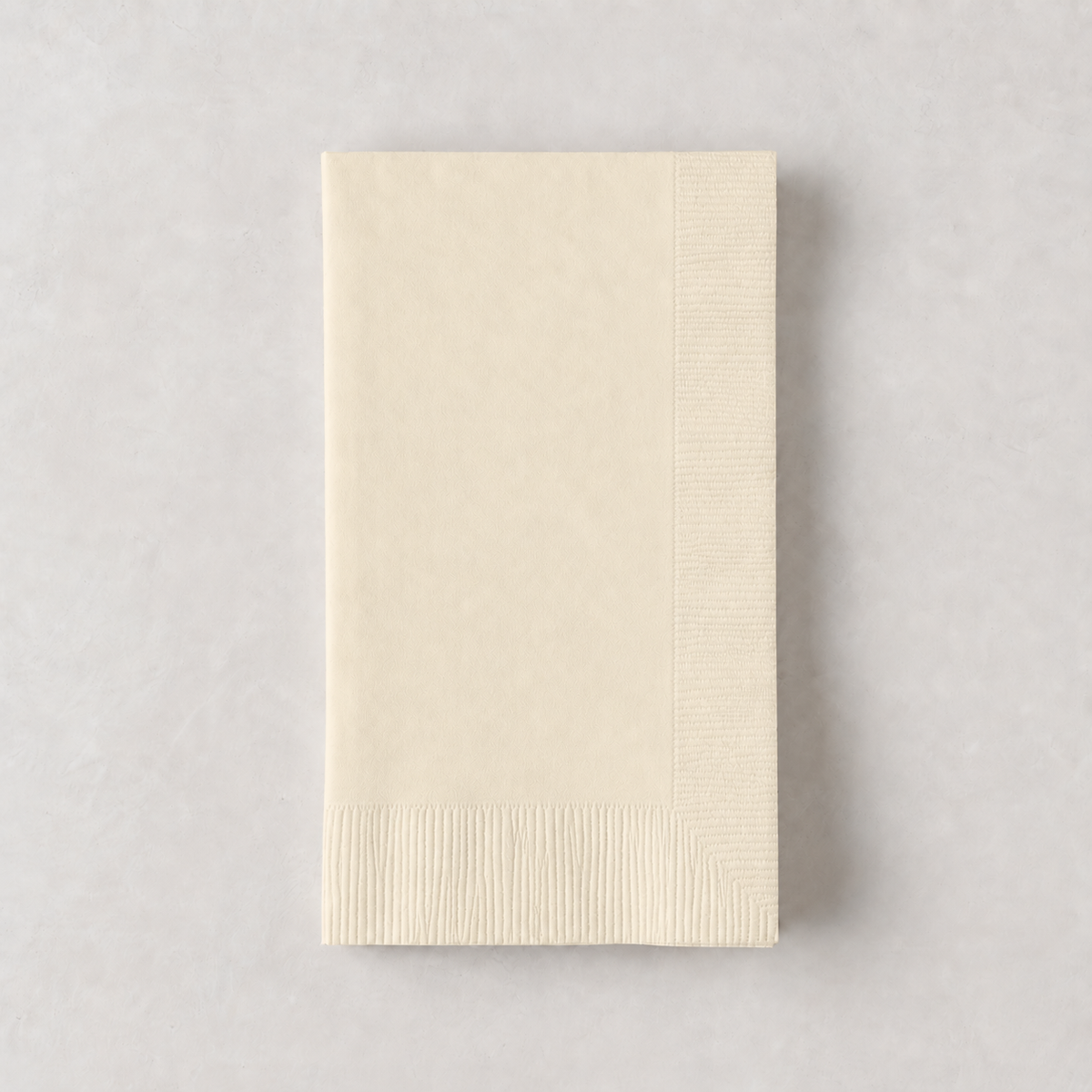 Personalized Ivory Paper Hand Towels, Set of 100