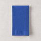 Personalized Cobalt Blue Paper Hand Towels, Set of 100