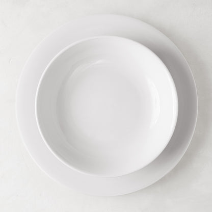 HG City White Porcelain Dinner Plate