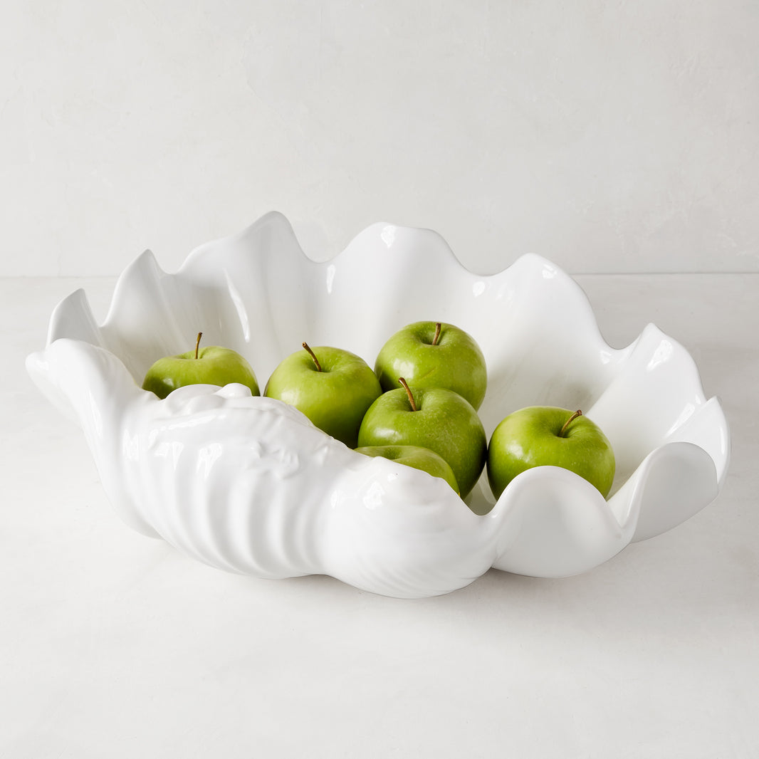 Modern Serving Bowls Ceramic & Wood Serving Bowls Hudson Grace