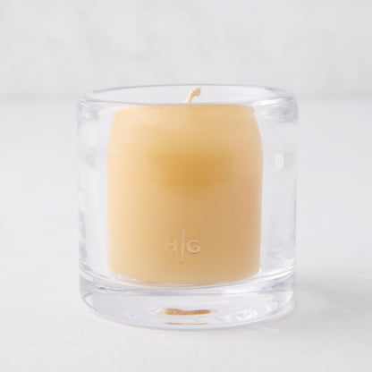 Clear Glass Votive Candle Holder