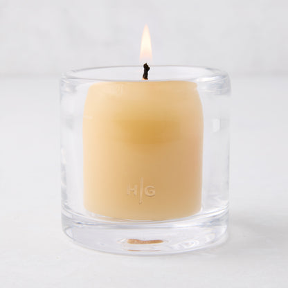 Clear Glass Votive Candle Holder