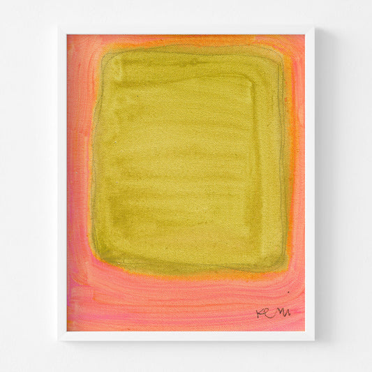 Color Note 1 Art Print by Kerri Rosenthal