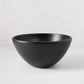 Diane Keaton + Hudson Grace Medium Matte Black Modern Serving Bowl
