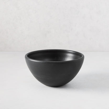 Diane Keaton + Hudson Grace Small Matte Black Modern Serving Bowl