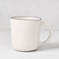 Diane Keaton + Hudson Grace Studio Black Rim Stoneware Mug