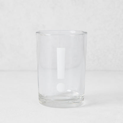 Diane Keaton + Hudson Grace Exclamation Point Everyday Wine Glass