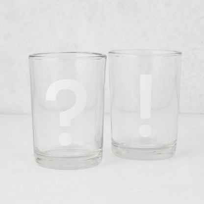 Diane Keaton + Hudson Grace Exclamation Point Everyday Wine Glass