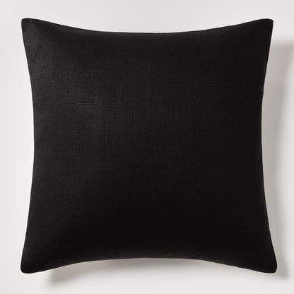 Diane Keaton + Hudson Grace Black Wide Linen Stripe Pillow