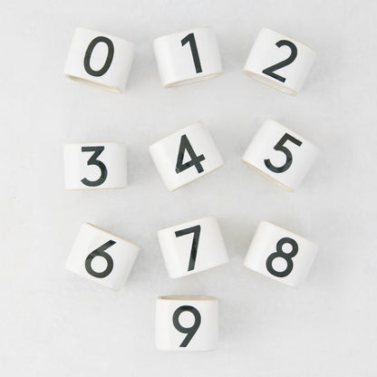 Diane Keaton + Hudson Grace Numeric Napkin Rings, Set of 10