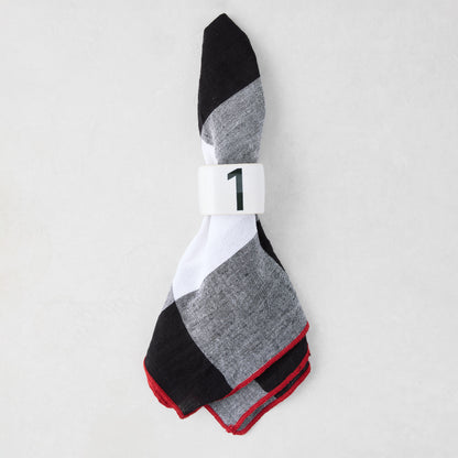 Diane Keaton + Hudson Grace Numeric Napkin Rings, Set of 10