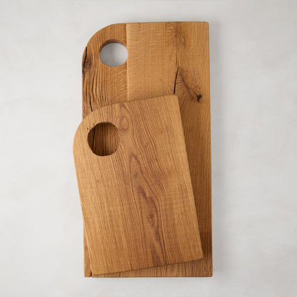 Diane Keaton + Hudson Grace Large Oak Barnwood Serving Board