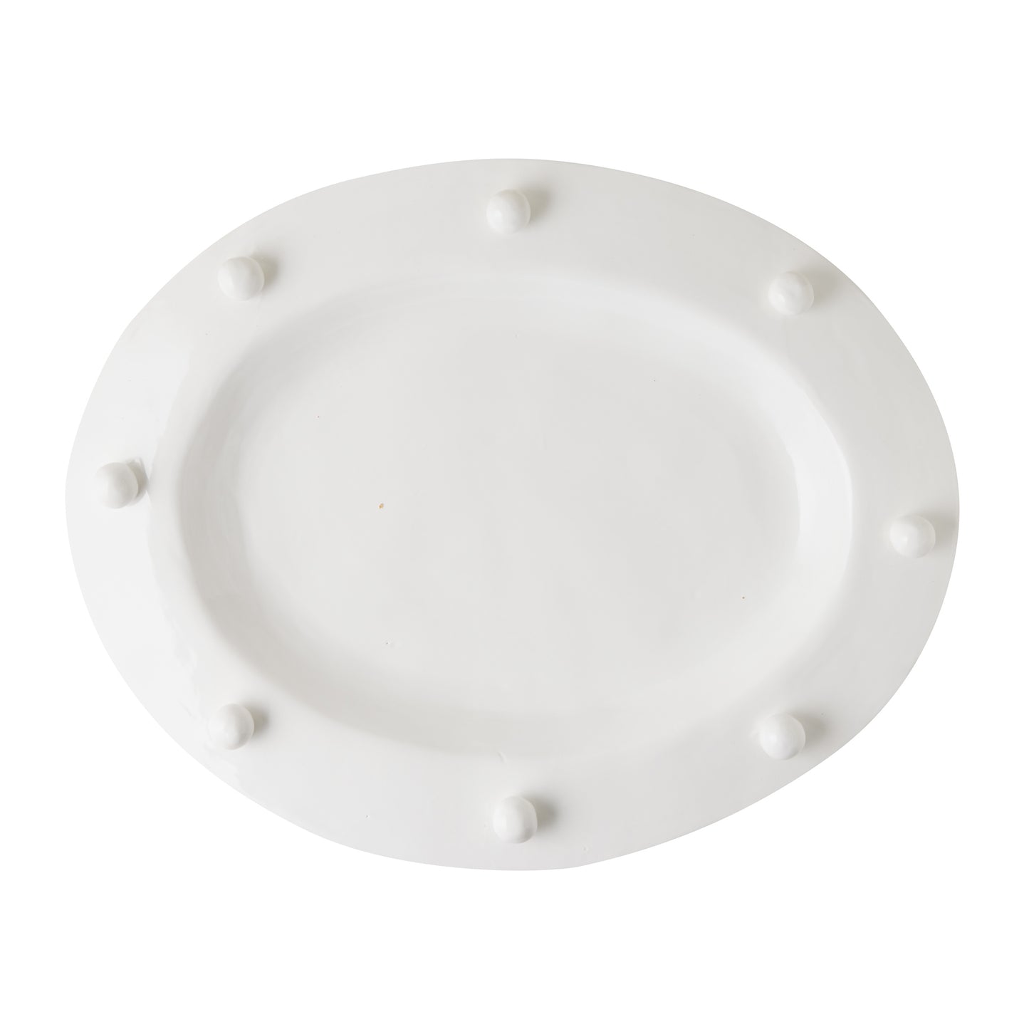 Diane Keaton + Hudson Grace Modern Dot Ceramic Serving Platter