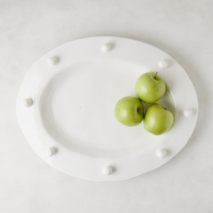 Diane Keaton + Hudson Grace Modern Dot Ceramic Serving Platter