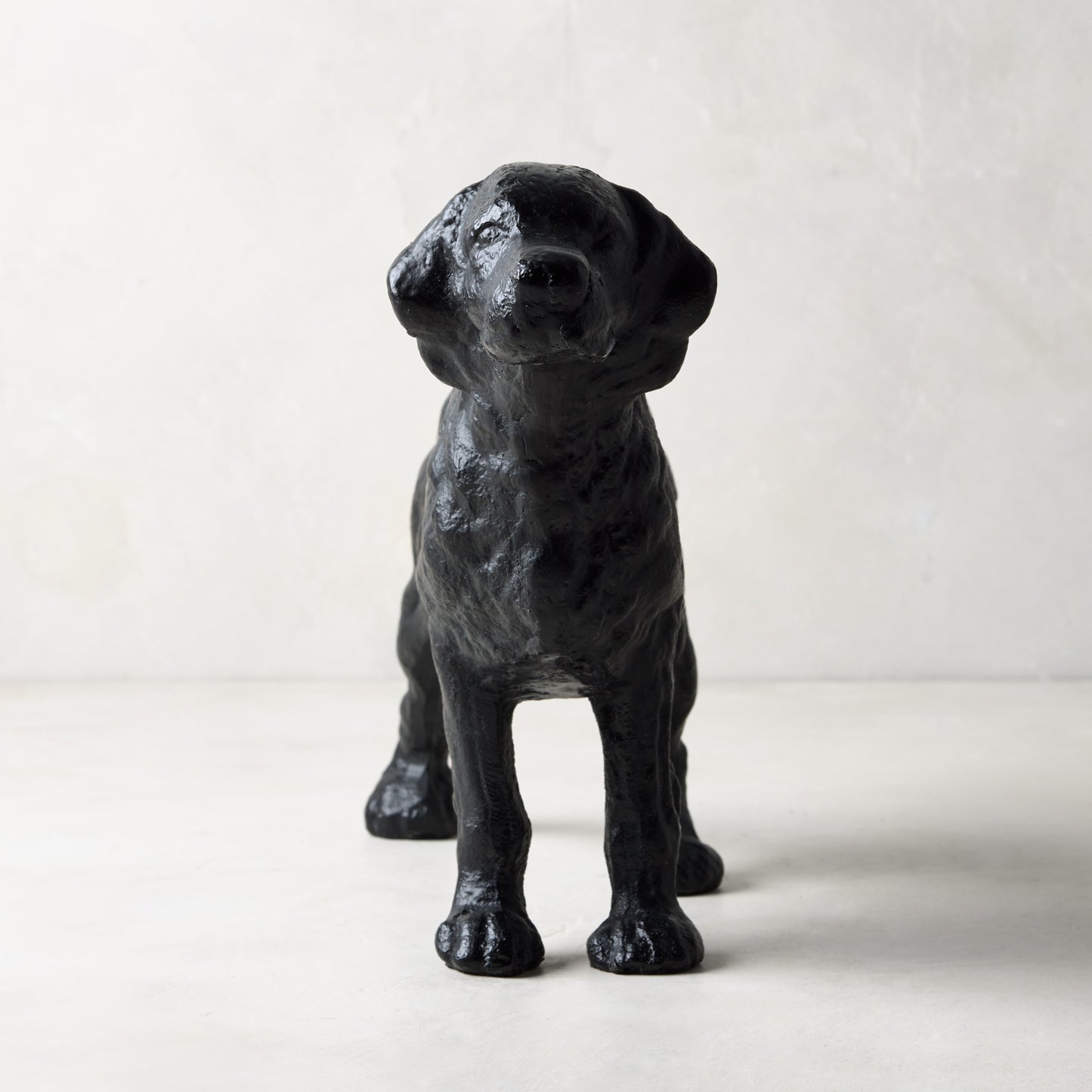 Diane Keaton + Hudson Grace “Reggie” Cast Iron Dog Door Stopper