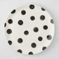 Diane Keaton + Hudson Grace Domino Painted Polka Dot Salad Plate