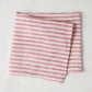 Diane Keaton + Hudson Grace Red Ticking Stripe Linen Napkin