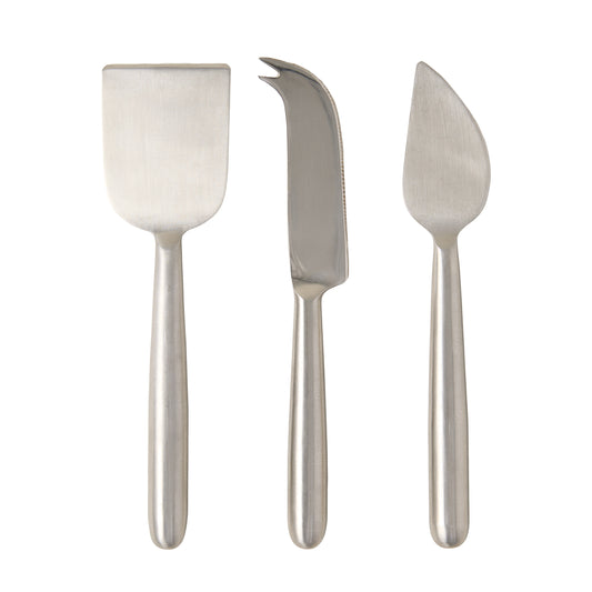 Diane Keaton + Hudson Grace Stainless Steel Cheese Knife Set