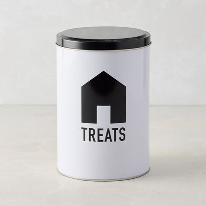 Diane Keaton + Hudson Grace Metal Dog Treat Tin