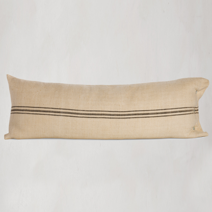 Diane Keaton + Hudson Grace Vintage Grain Sack Body Pillow