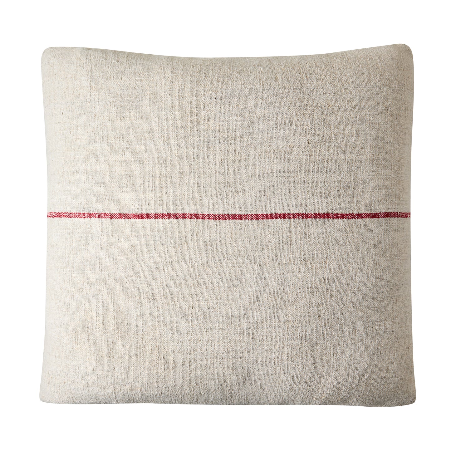 Diane Keaton + Hudson Grace Vintage Grain Sack Square Pillow