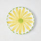 Hand-Painted Yellow Daisy Appetizer Plate