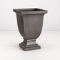 Fibreclay Beckett Square Footed Planter, Large - dropship 
