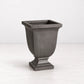 Fibreclay Beckett Square Footed Planter, Small - dropship 