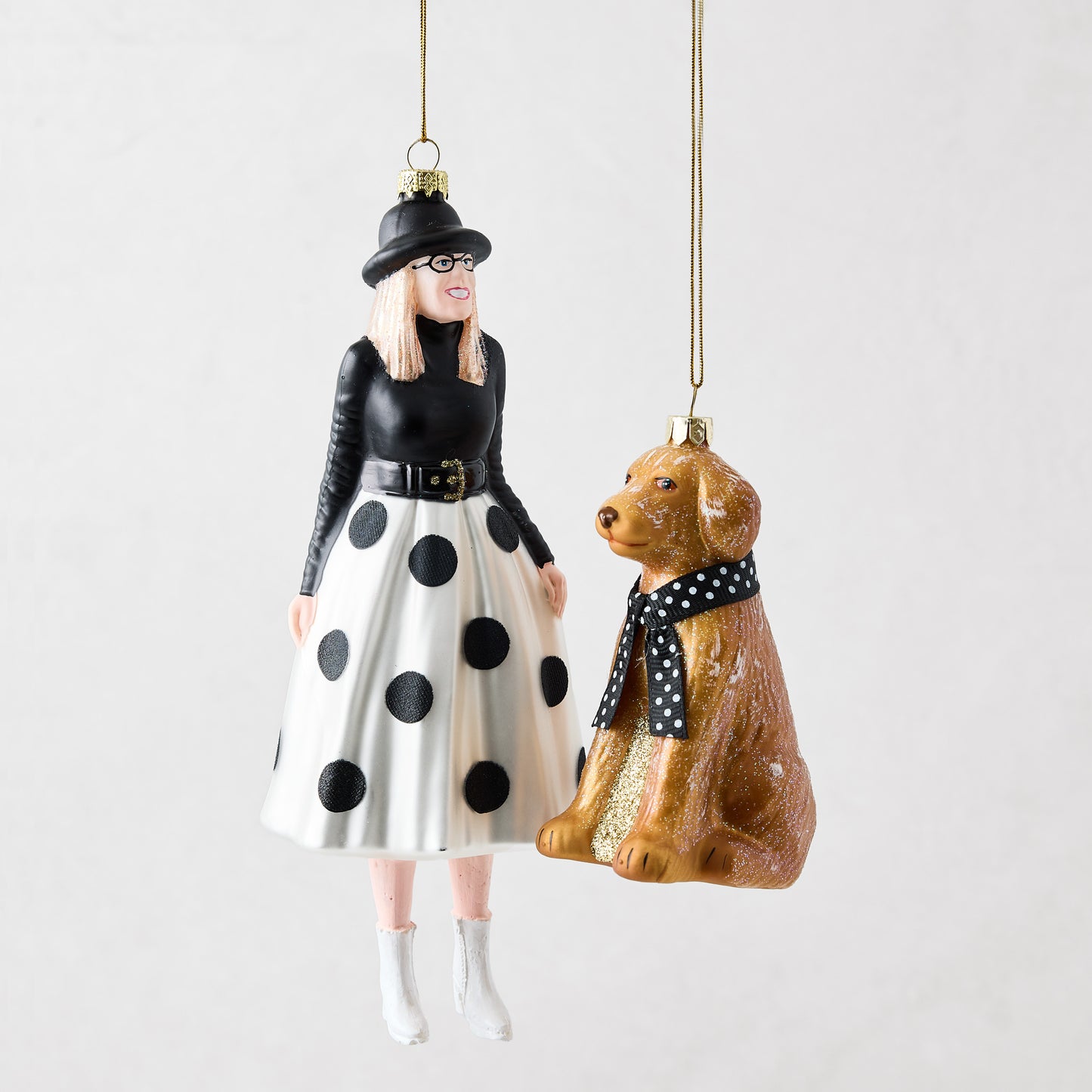 Diane Keaton x Hudson Grace and Reggie Ornament Gift Set