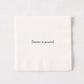 Dinner Is Poured Cocktail Napkins, Set of 50