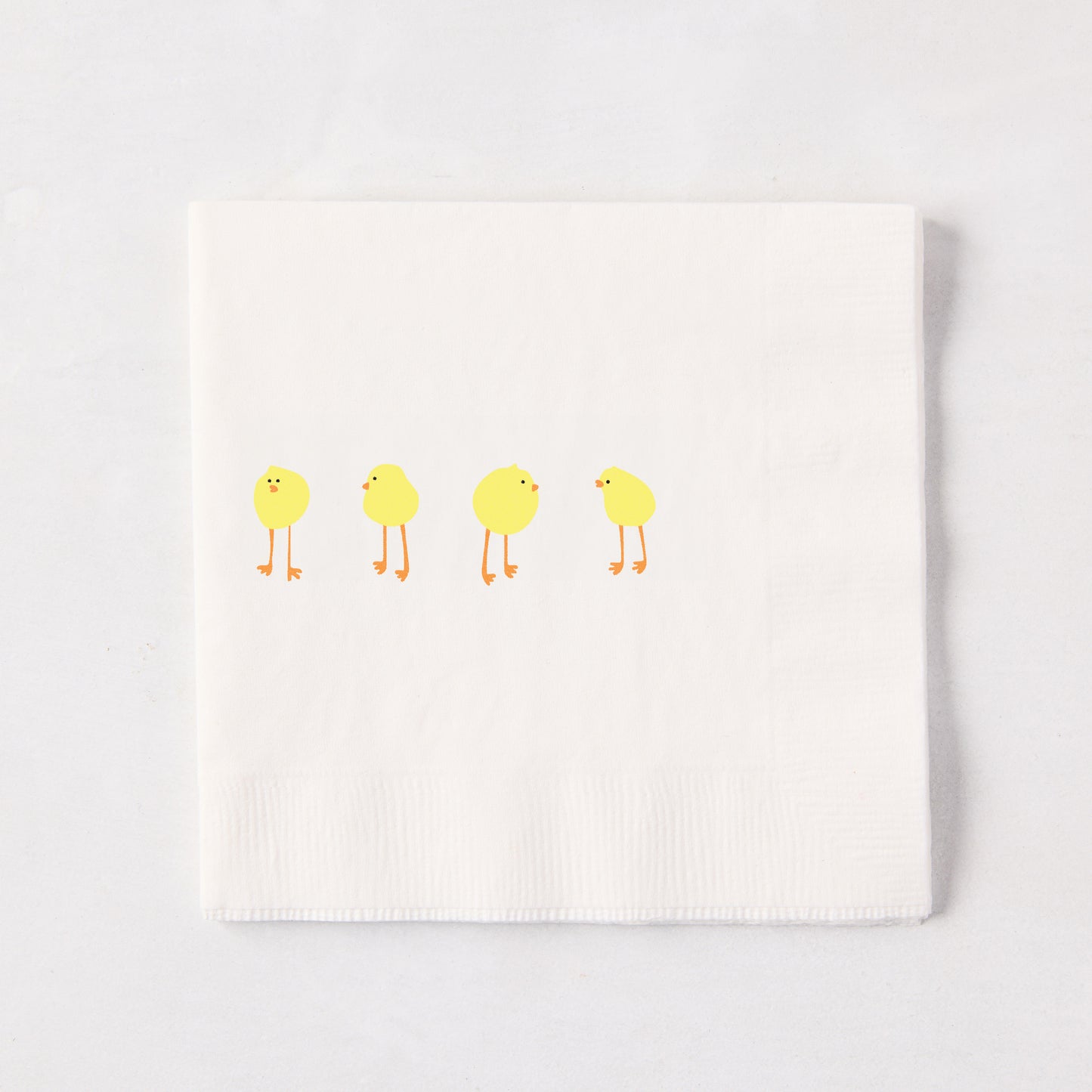 Easter Chicks Cocktail Napkins, Set of 50