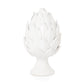 Large White Ceramic Artichoke