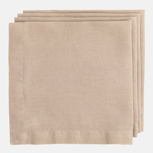HG Stonewall Hand-Dyed Linen Napkin, 22"
