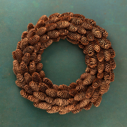 Fir Cone Wreath, 50cm