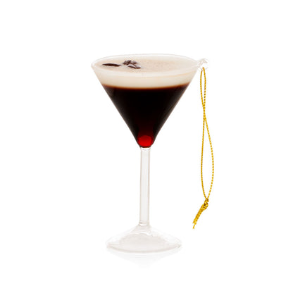 Espresso Martini Christmas Tree Ornament