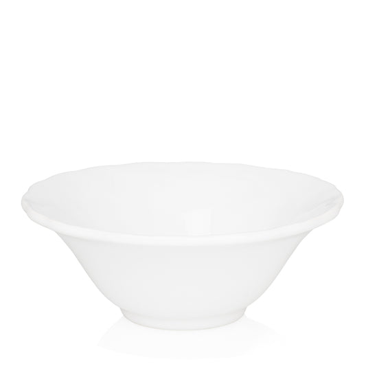 Pebble White Ceramic Soup Bowl