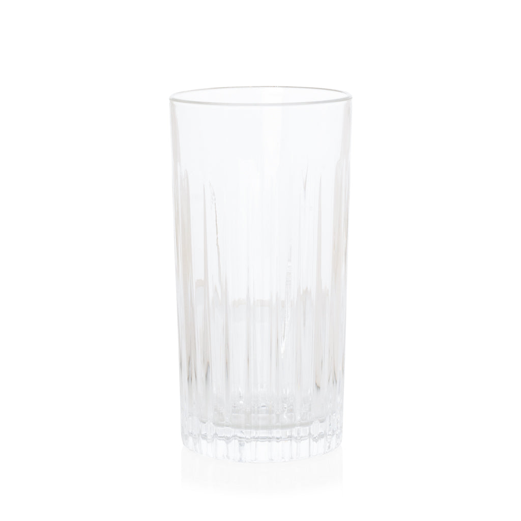 Crystal Tall Highball Glasses, Set of 6 - Hudson Grace