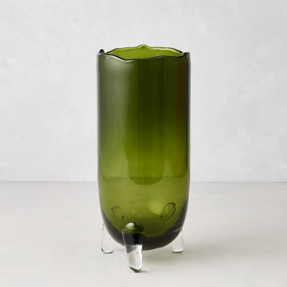 Large Green Figaro Vase