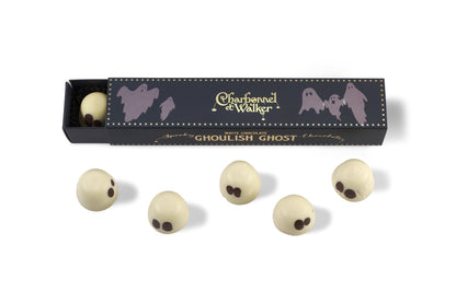 Halloween chocolate ghosts