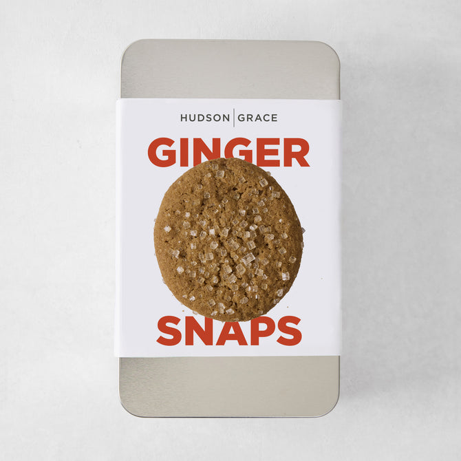 Ginger Snap Cookie Gift Tin