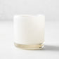 White Glass Votive Candle Holder