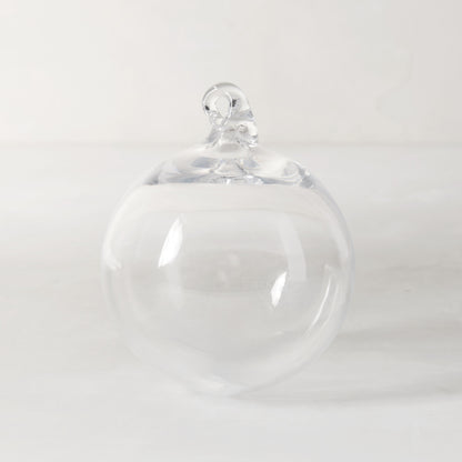 Small Glass Christmas Ball, 4in