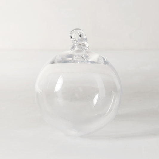 Small Glass Christmas Ball, 4in