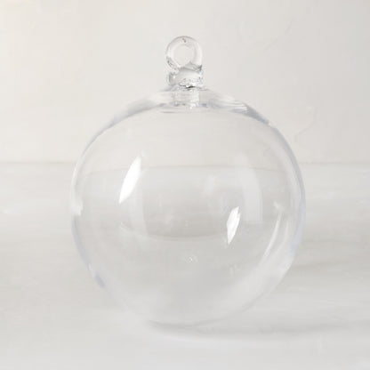 Medium Glass Christmas Ball, 6in