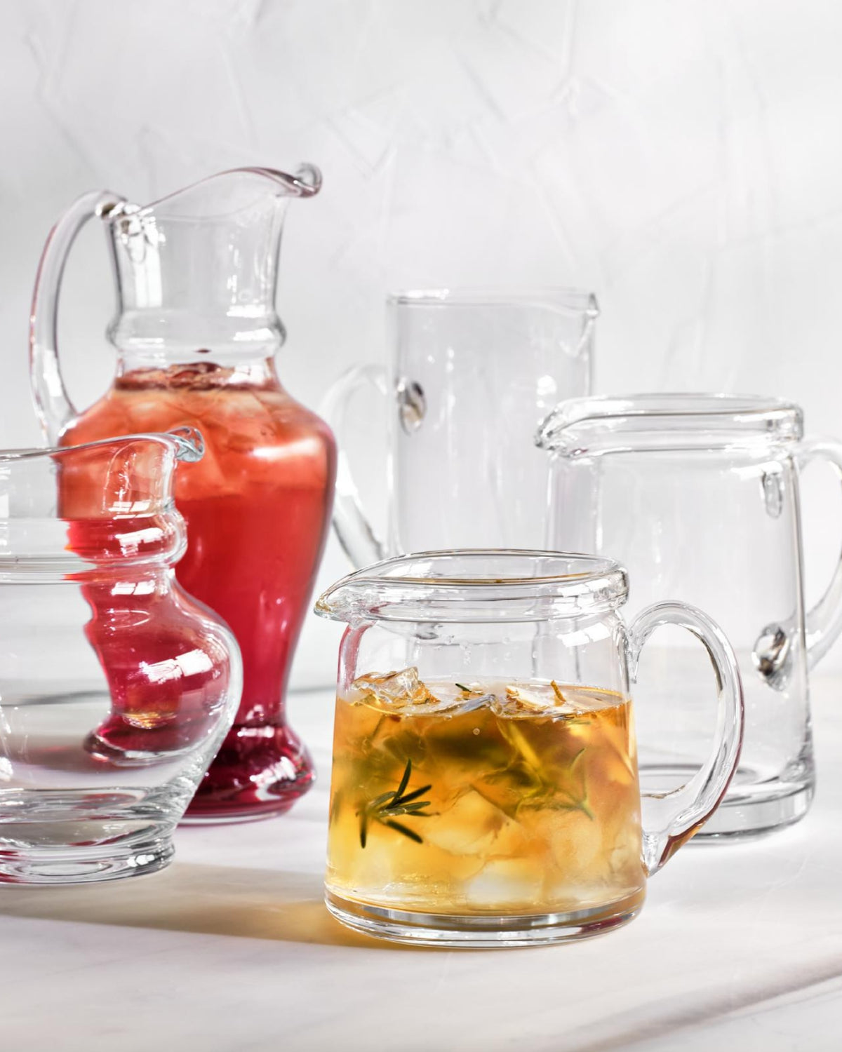 Hudson Grace glass pitchers and barware collection