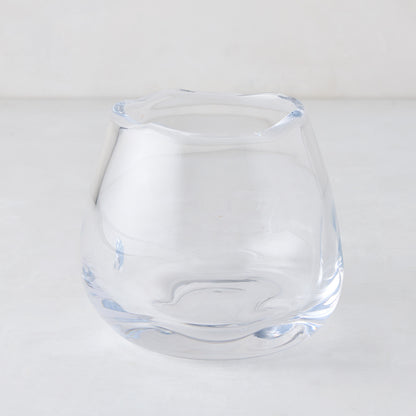 Small Mia Scissor-Cut Round Vase