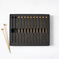 Short Gold Ball Top Cocktail Picks