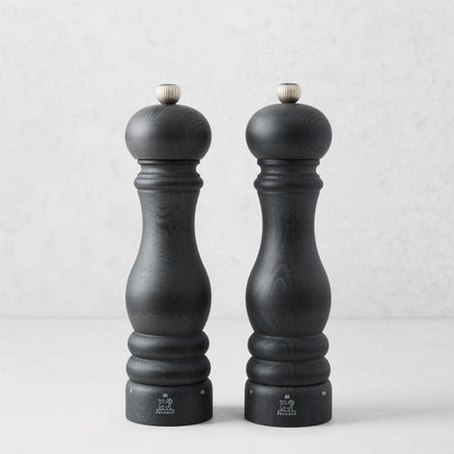 Peugeot Paris Matte Black 9" Salt & Pepper Mills Set
